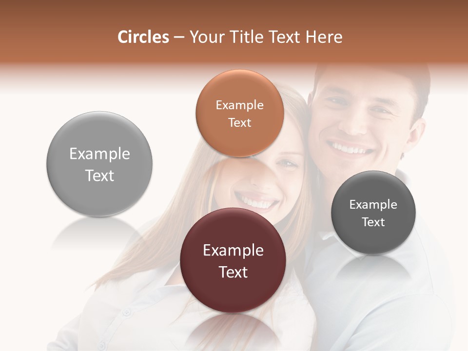Lifestyles Smiling Female PowerPoint Template