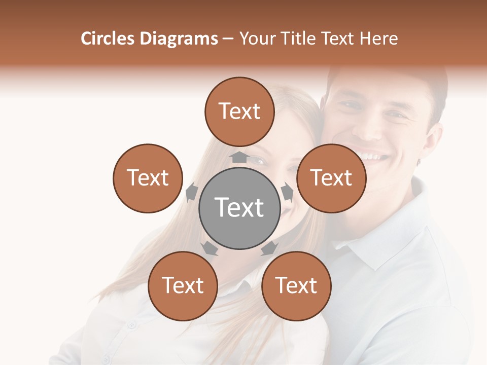 Lifestyles Smiling Female PowerPoint Template