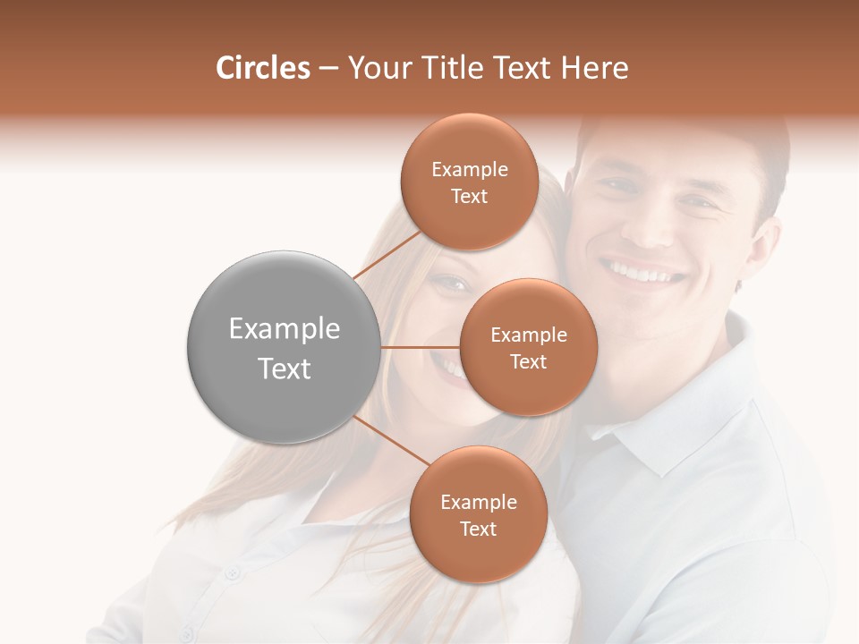 Lifestyles Smiling Female PowerPoint Template