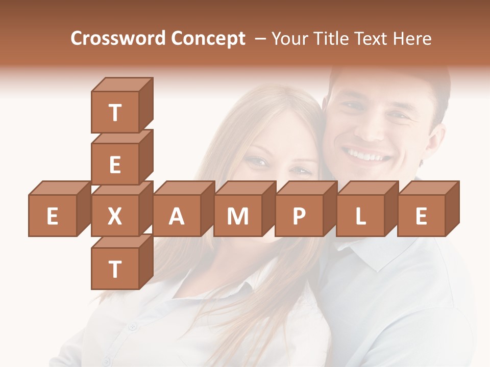 Lifestyles Smiling Female PowerPoint Template