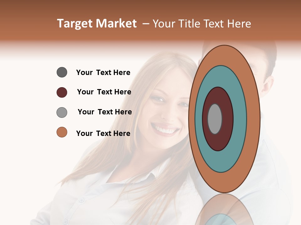 Lifestyles Smiling Female PowerPoint Template