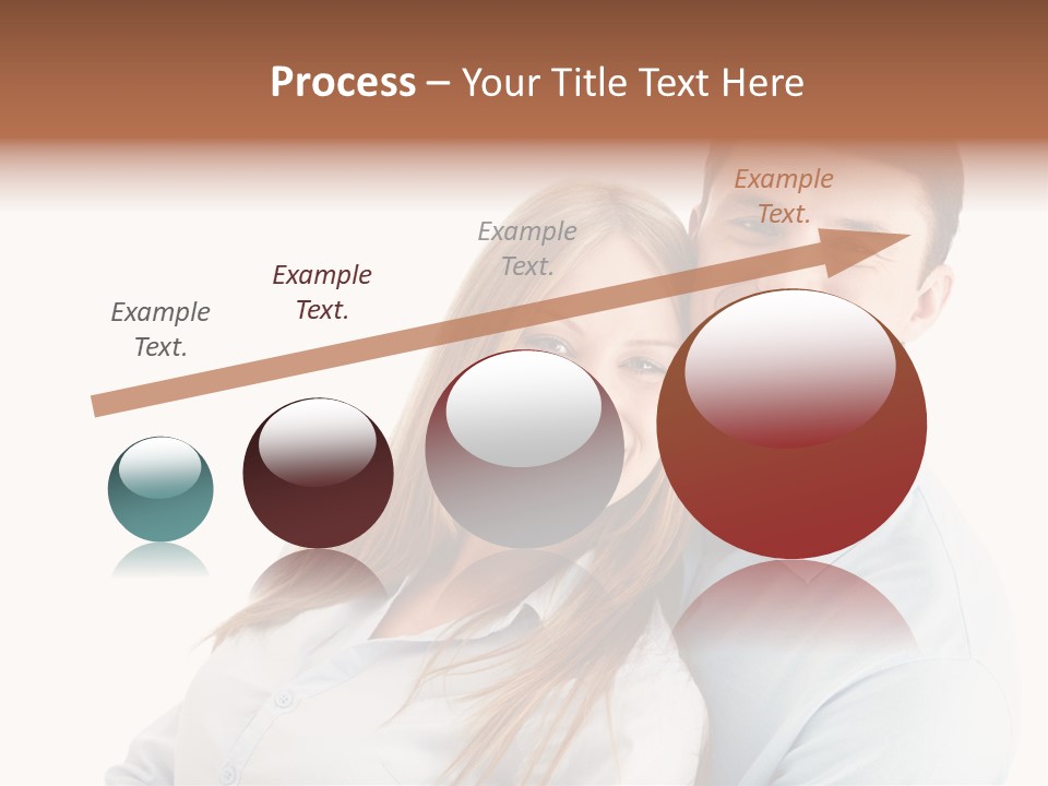 Lifestyles Smiling Female PowerPoint Template