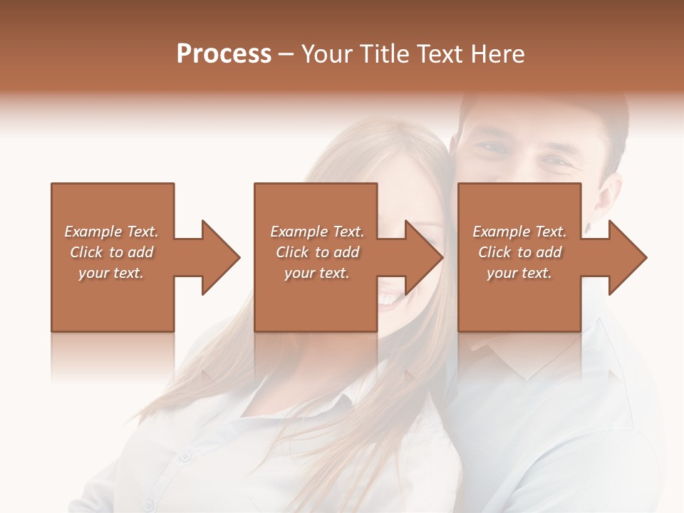 Lifestyles Smiling Female PowerPoint Template