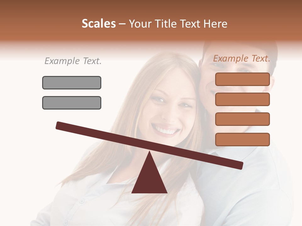 Lifestyles Smiling Female PowerPoint Template