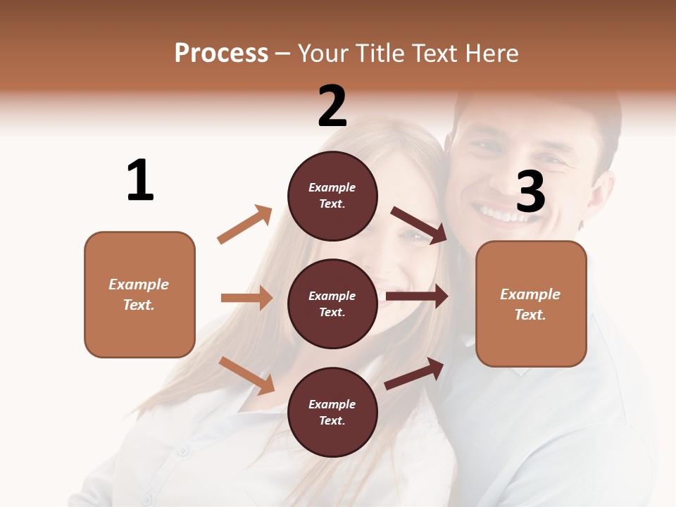 Lifestyles Smiling Female PowerPoint Template