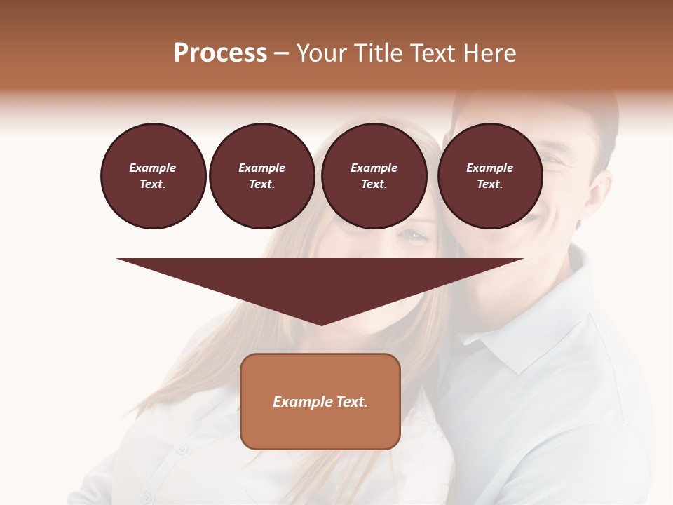 Lifestyles Smiling Female PowerPoint Template