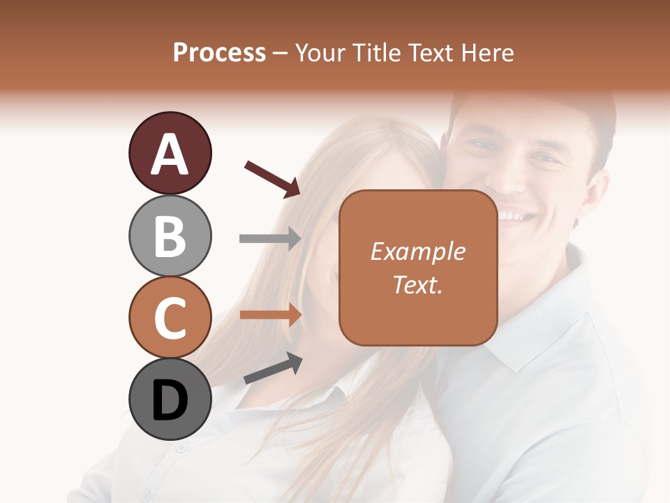 Lifestyles Smiling Female PowerPoint Template