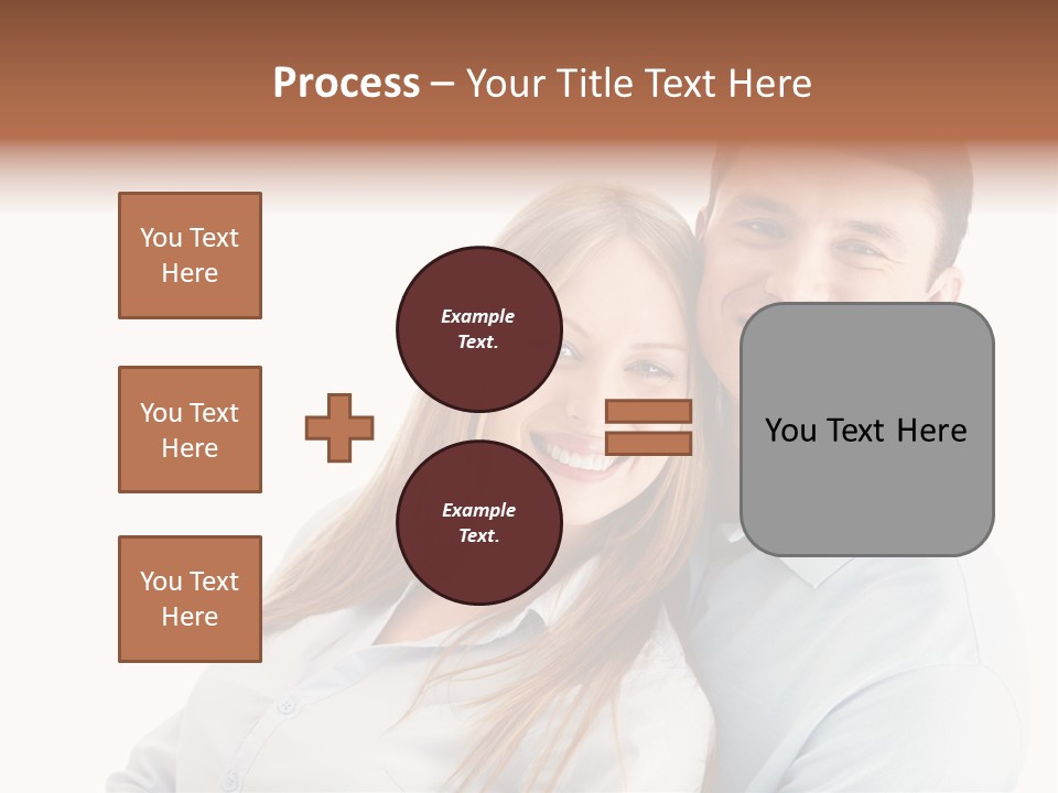 Lifestyles Smiling Female PowerPoint Template