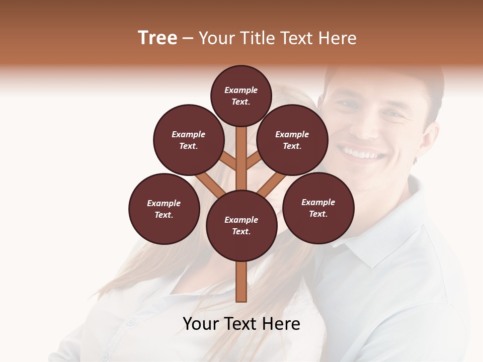 Lifestyles Smiling Female PowerPoint Template