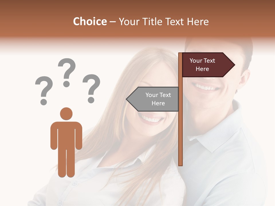 Lifestyles Smiling Female PowerPoint Template