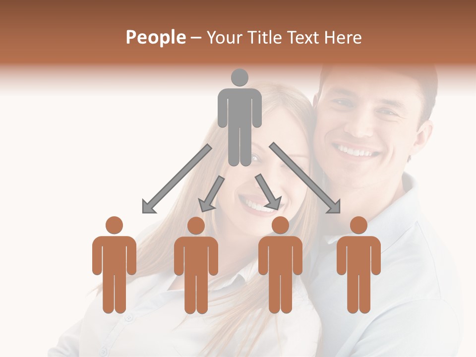 Lifestyles Smiling Female PowerPoint Template