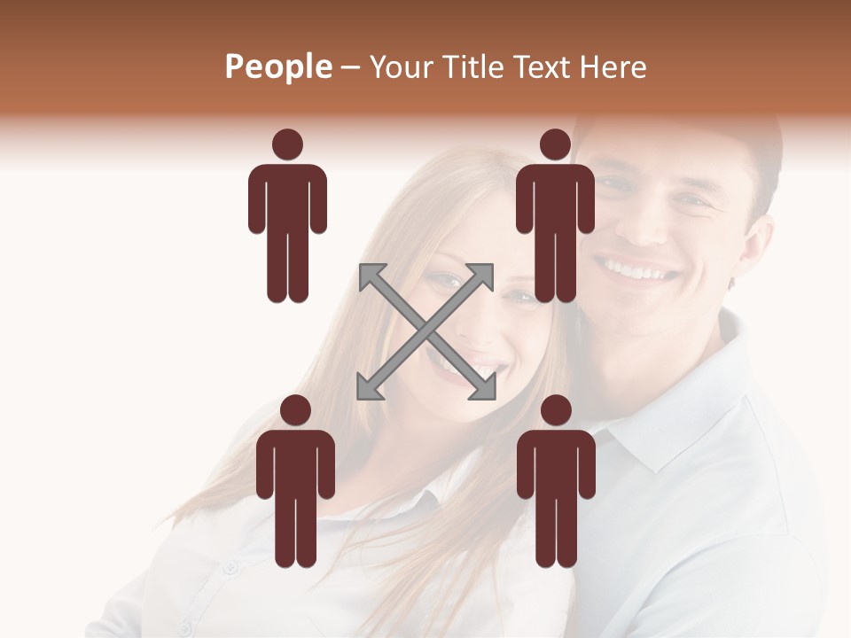 Lifestyles Smiling Female PowerPoint Template