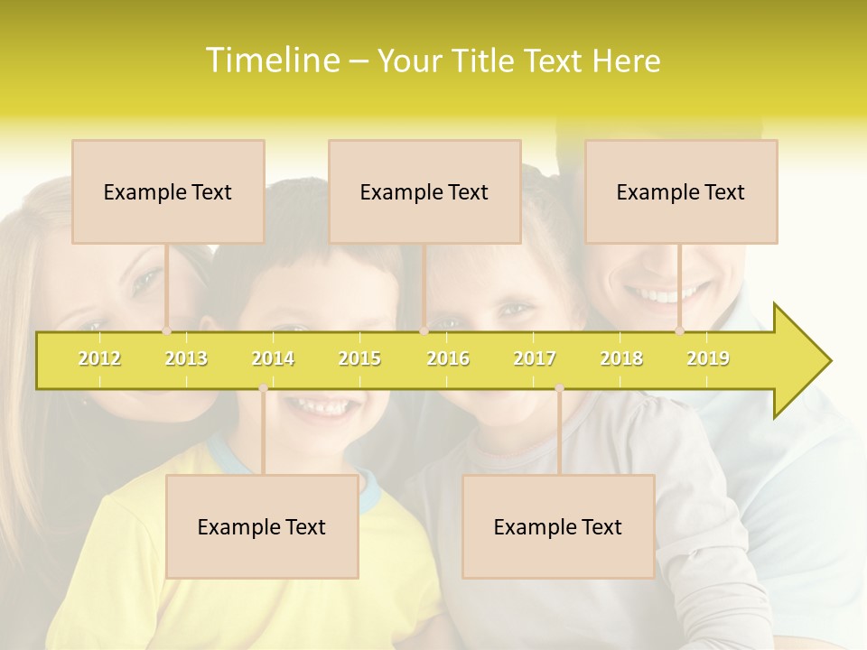 Male Portrait Happiness PowerPoint Template