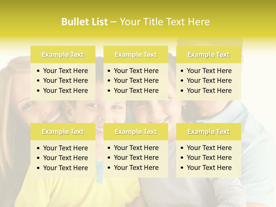 Male Portrait Happiness PowerPoint Template