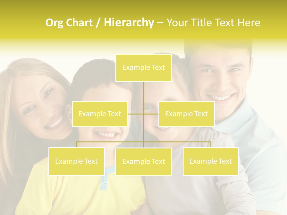 Male Portrait Happiness PowerPoint Template