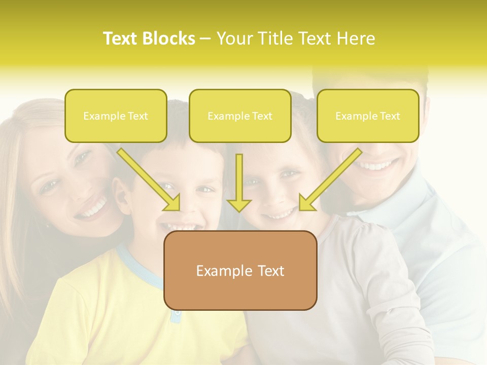 Male Portrait Happiness PowerPoint Template