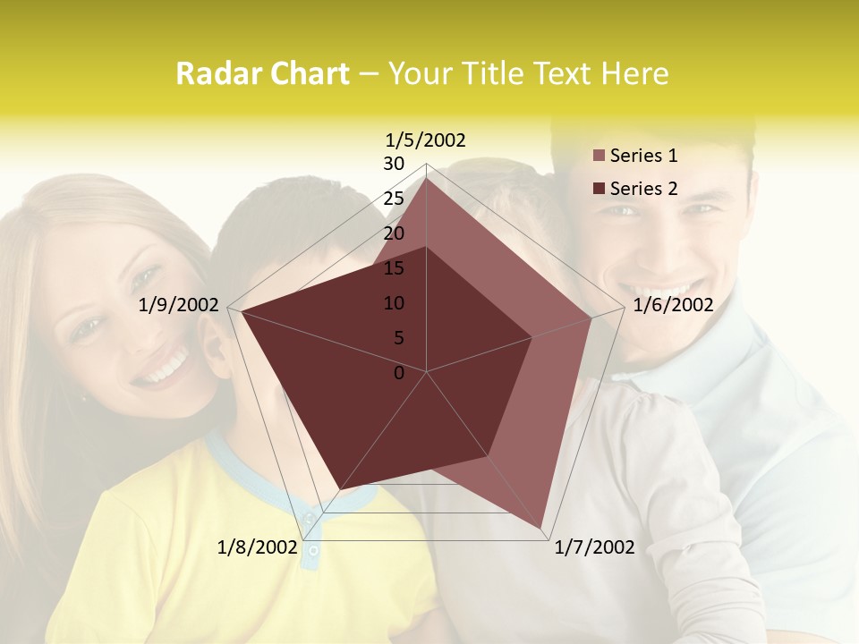 Male Portrait Happiness PowerPoint Template