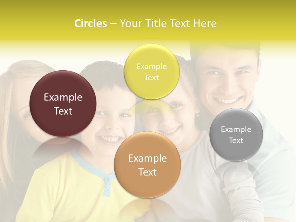 Male Portrait Happiness PowerPoint Template