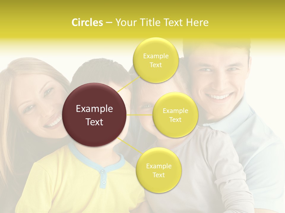 Male Portrait Happiness PowerPoint Template