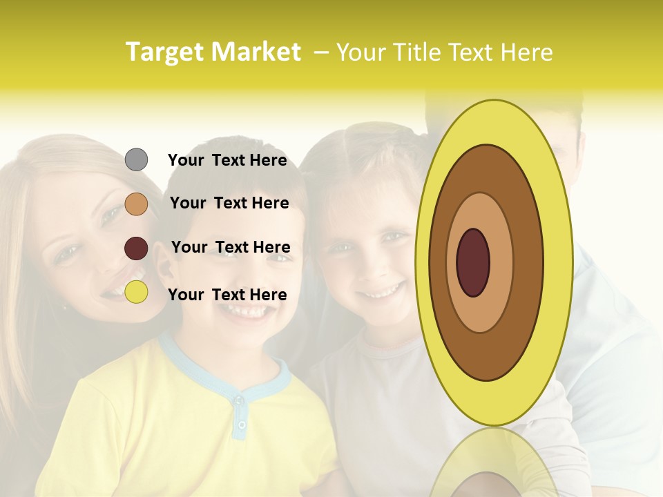 Male Portrait Happiness PowerPoint Template