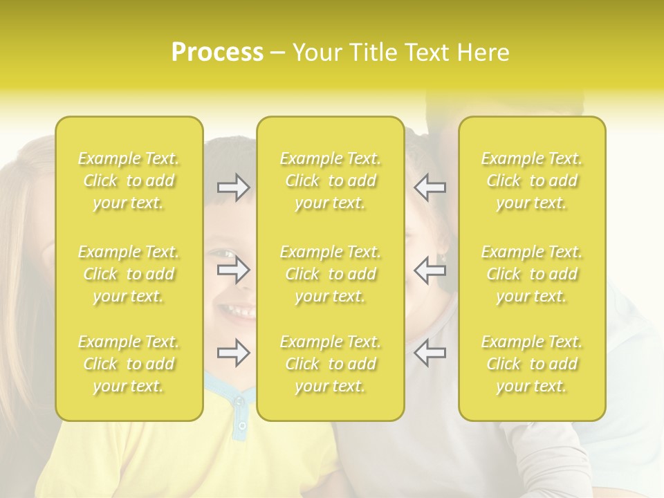 Male Portrait Happiness PowerPoint Template