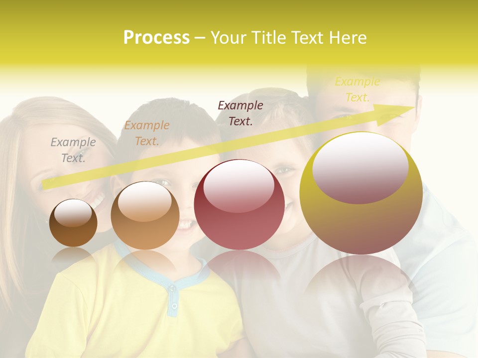 Male Portrait Happiness PowerPoint Template