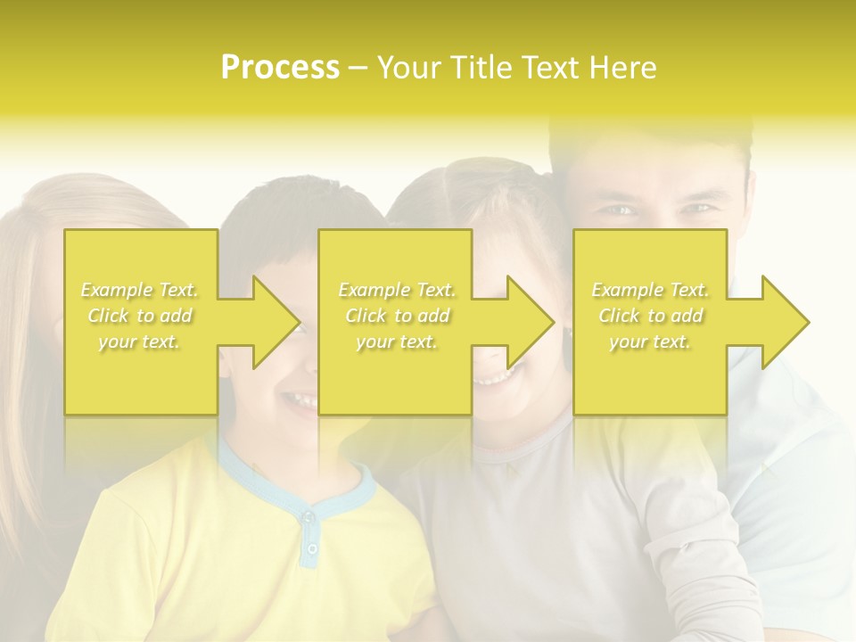 Male Portrait Happiness PowerPoint Template