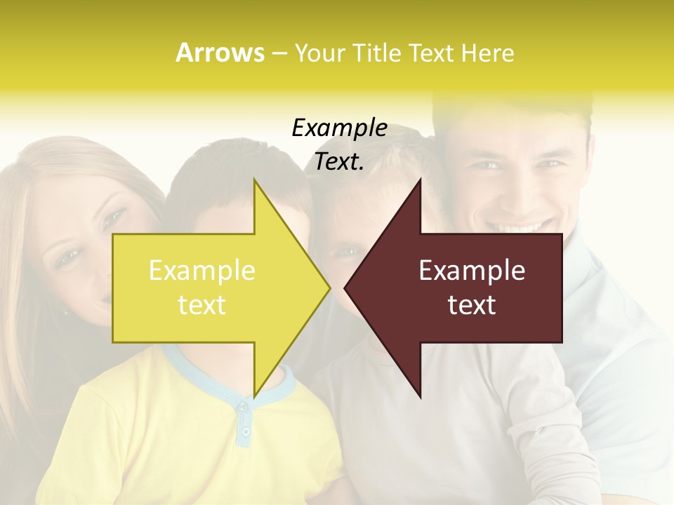Male Portrait Happiness PowerPoint Template