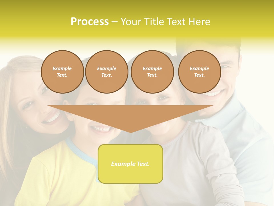 Male Portrait Happiness PowerPoint Template
