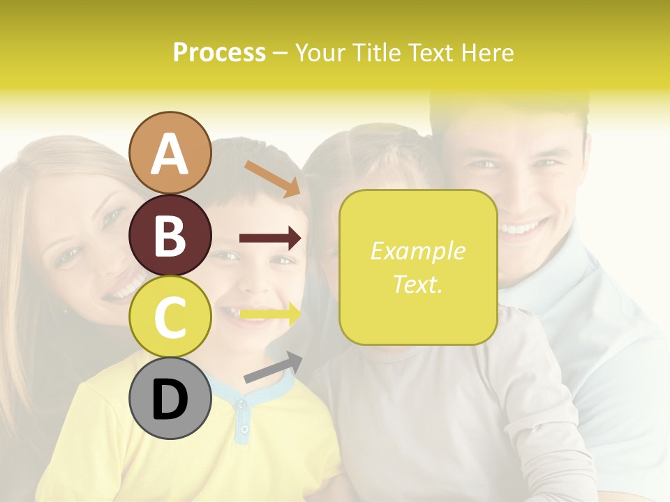Male Portrait Happiness PowerPoint Template