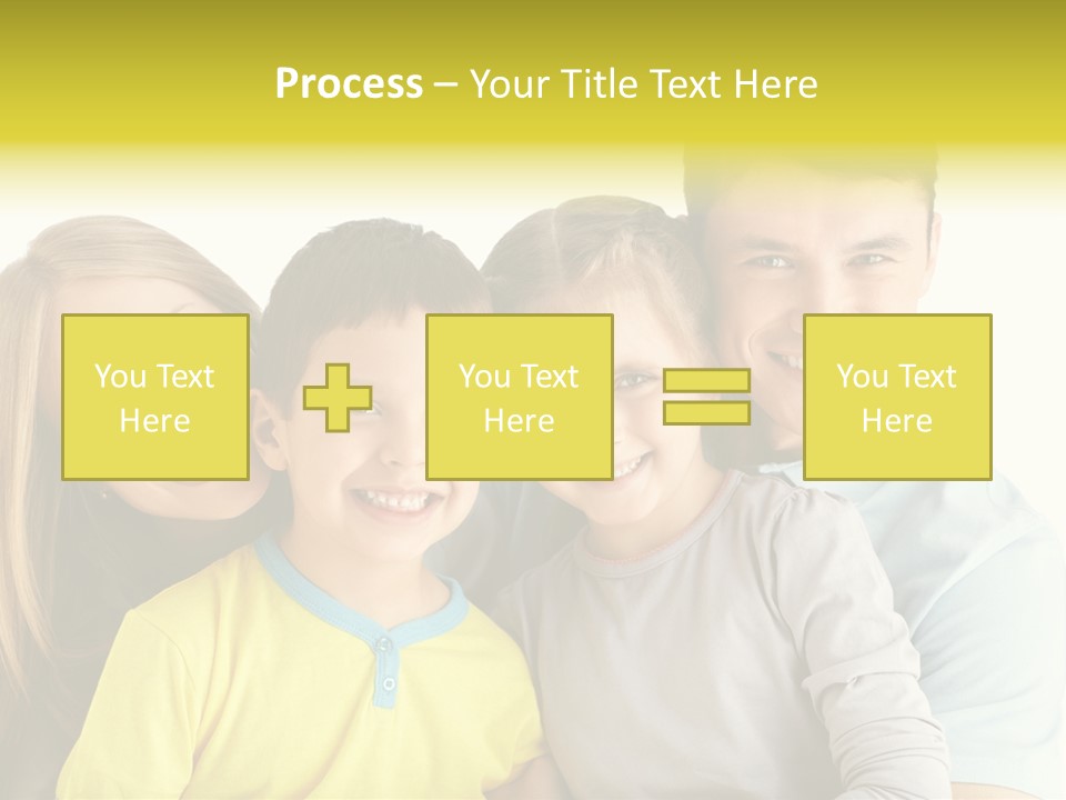 Male Portrait Happiness PowerPoint Template