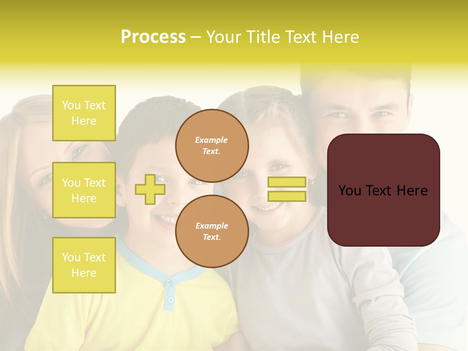 Male Portrait Happiness PowerPoint Template