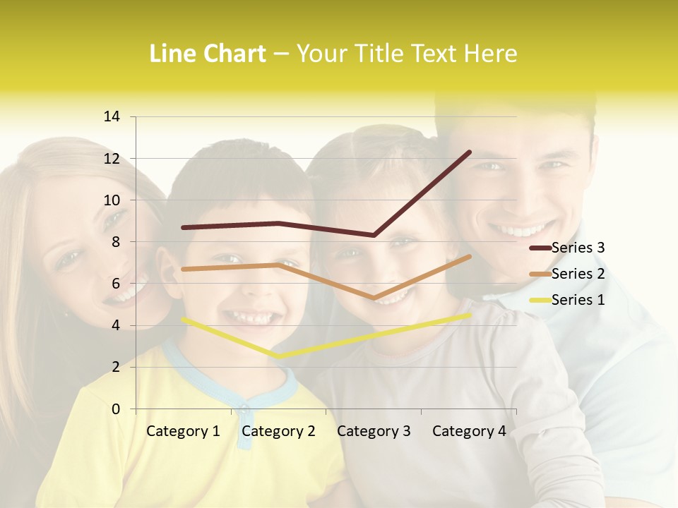 Male Portrait Happiness PowerPoint Template