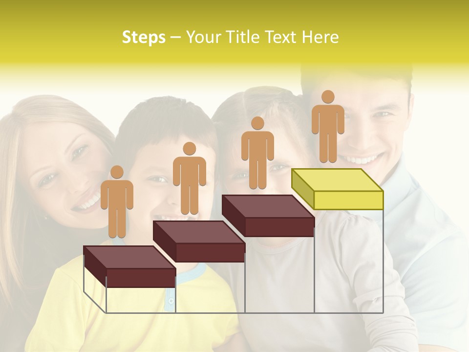 Male Portrait Happiness PowerPoint Template
