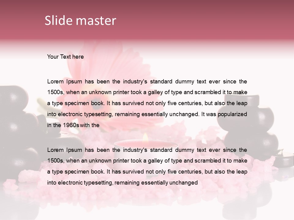 Surface Calm Health PowerPoint Template