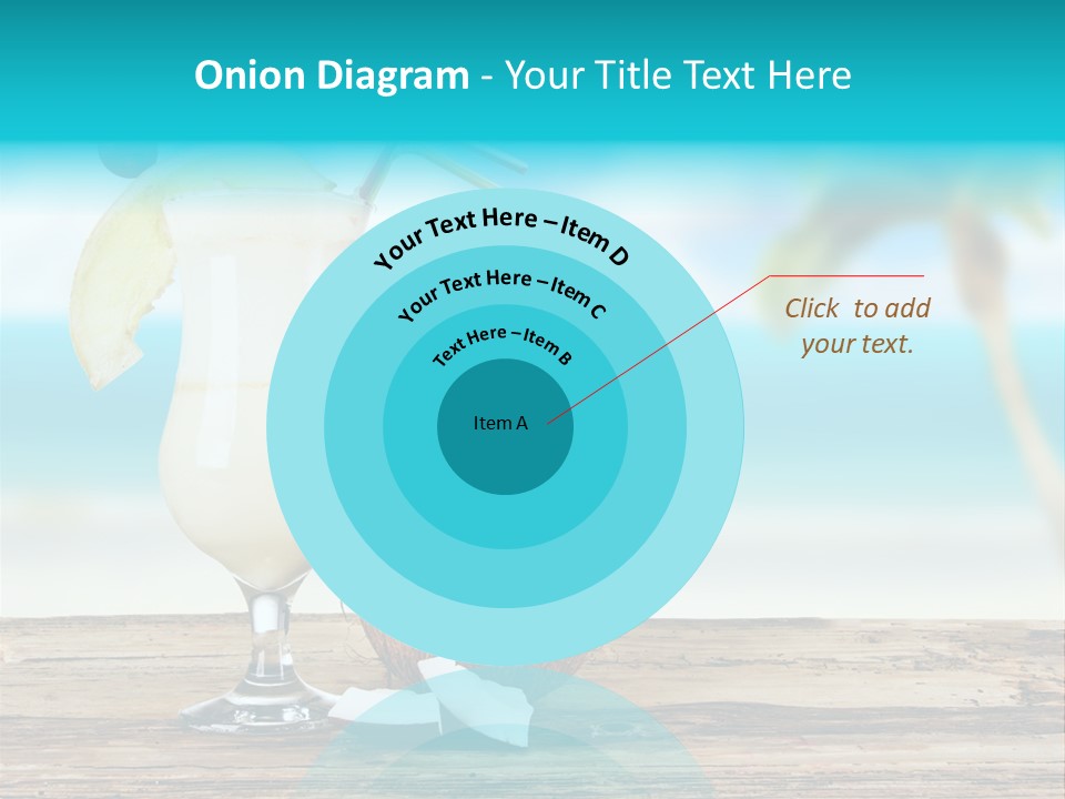 Cream Blue Wood PowerPoint Template