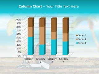 Cream Blue Wood PowerPoint Template