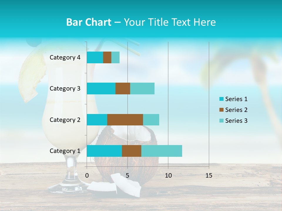 Cream Blue Wood PowerPoint Template