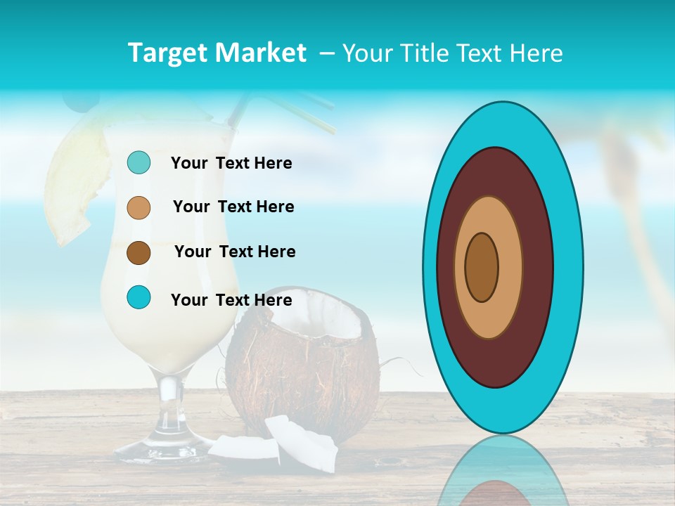 Cream Blue Wood PowerPoint Template