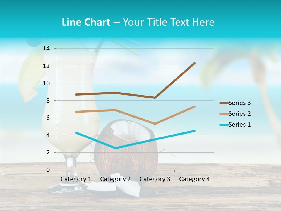 Cream Blue Wood PowerPoint Template