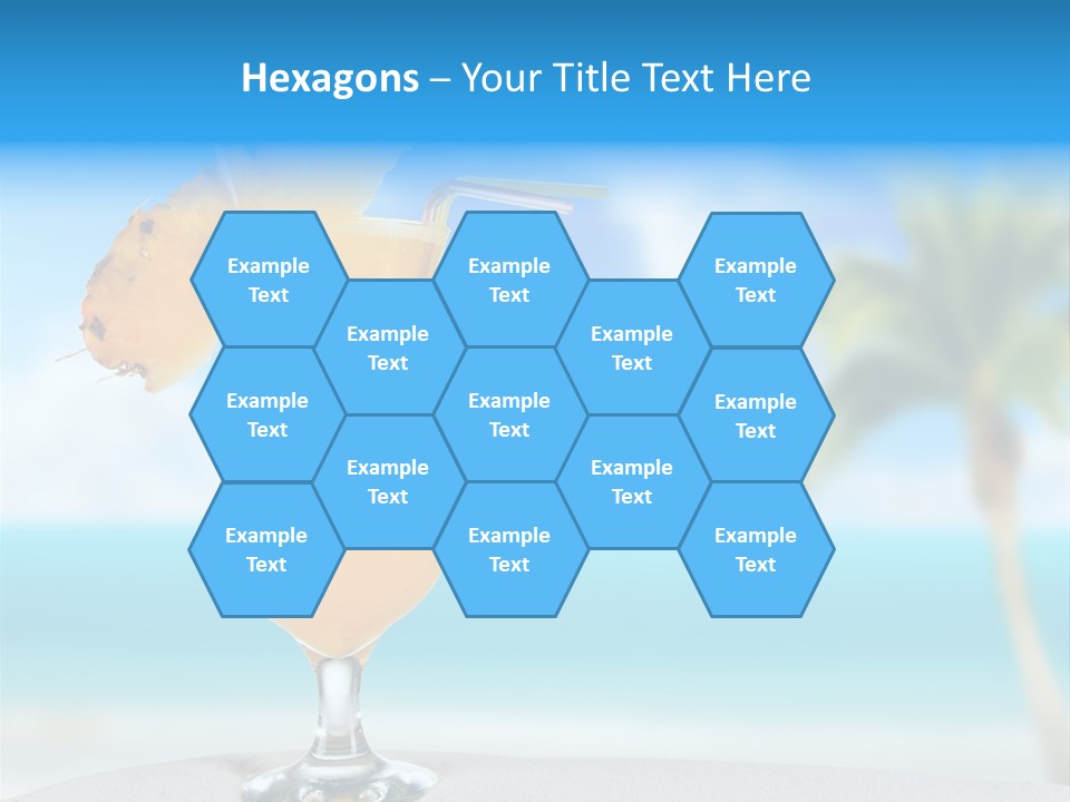 Summer Glass Ocean PowerPoint Template