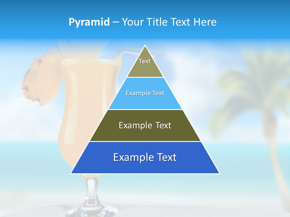 Summer Glass Ocean PowerPoint Template