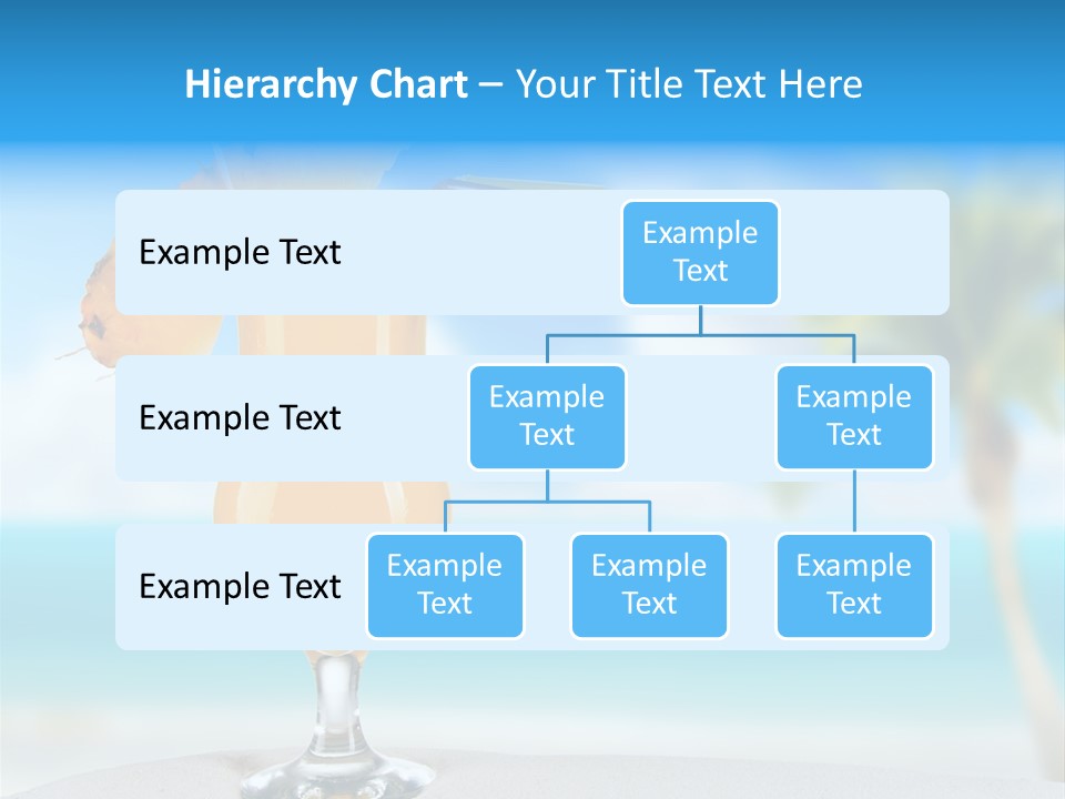 Summer Glass Ocean PowerPoint Template
