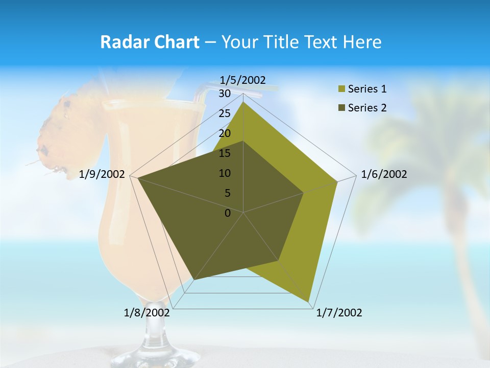 Summer Glass Ocean PowerPoint Template