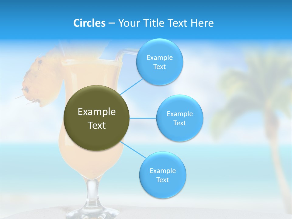 Summer Glass Ocean PowerPoint Template