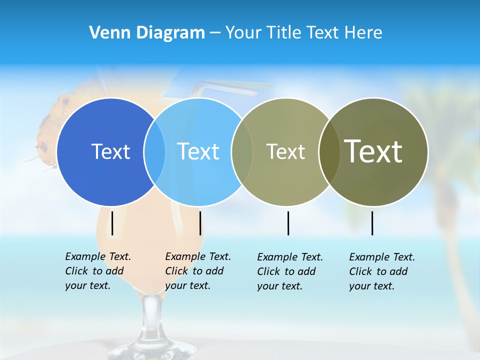 Summer Glass Ocean PowerPoint Template
