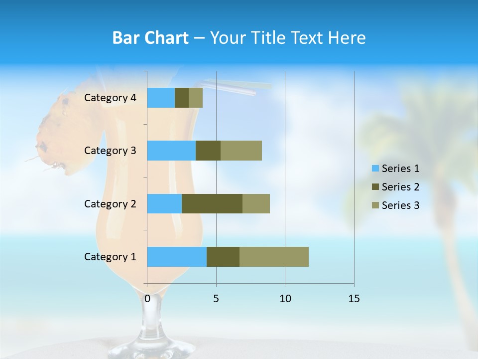 Summer Glass Ocean PowerPoint Template
