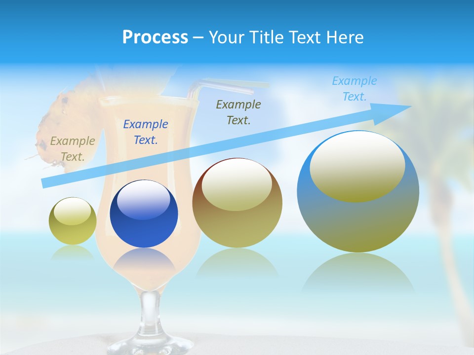 Summer Glass Ocean PowerPoint Template