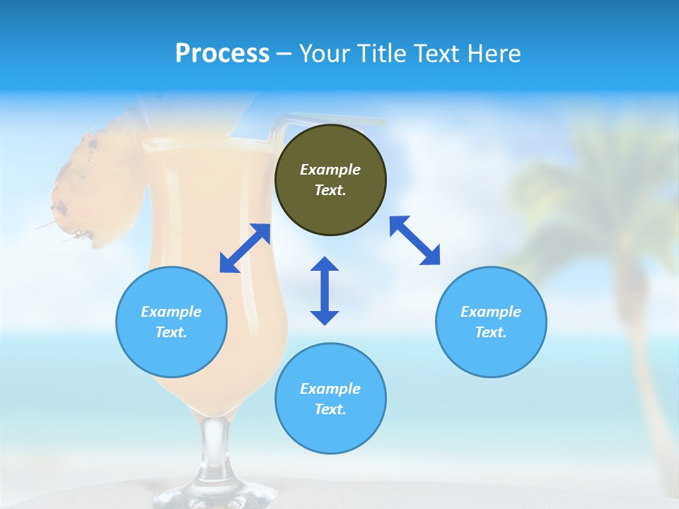 Summer Glass Ocean PowerPoint Template