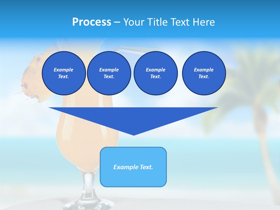 Summer Glass Ocean PowerPoint Template